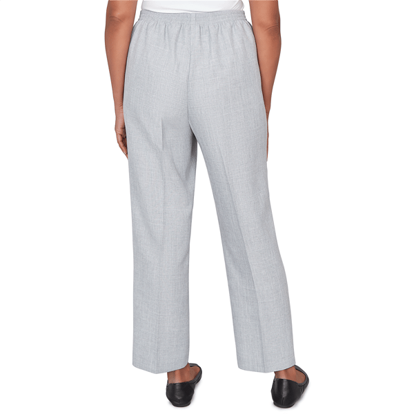Womens Alfred Dunner Al Fresco Tailored Pull-On Casual Pants