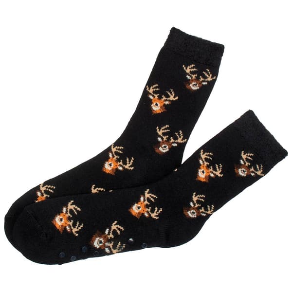 Mens Davco Deer Cabin Socks - image 