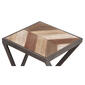 9th & Pike&#174; Geometric Metal And Wood Accent Table - Set Of 2 - image 4