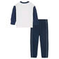 Baby Boy (3-9M) Calvin Klein 2pc. Graphic Fleece Set - image 2