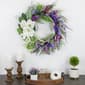 Northlight Seasonal Artificial Wildflowers & Magnolias Wreath - image 3