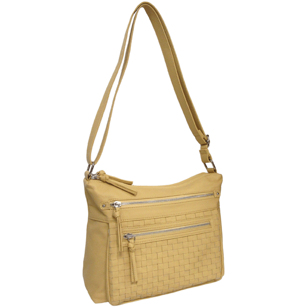 Bueno Smooth Washed Woven Hobo - image 