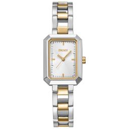 Womens DKNY Uptown Midi Two-Tone Bracelet Watch - DK1L009M0035