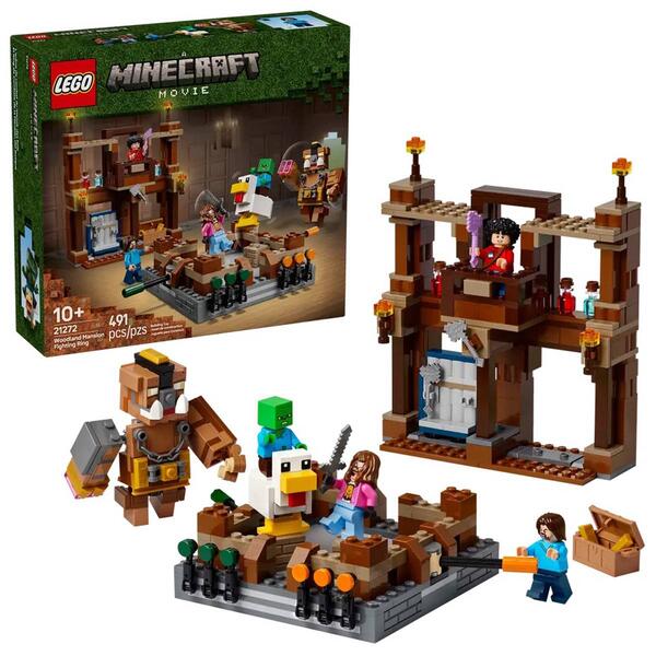 LEGO&#40;R&#41; Minecraft Woodland Mansion Fighting Ring Building Kit - image 