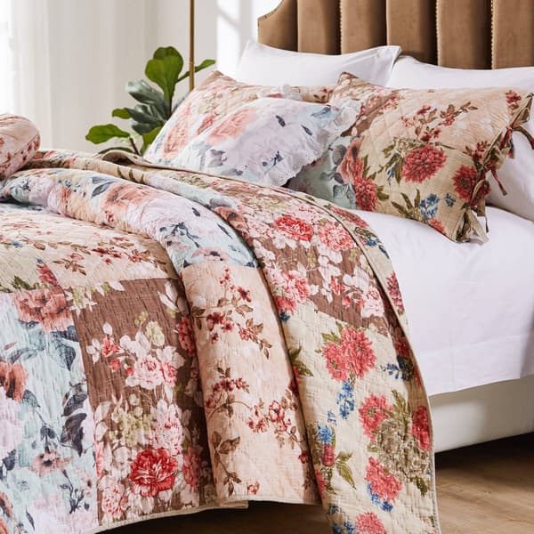 Greenland Home Fashions&#8482; Briar Authentic Patchwork Quilt Set