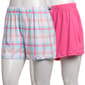 Juniors Pillow Talk 2pk. Pajama Shorts - image 1