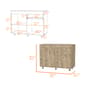 FM FURNITURE Saturn Macadamia Utility Base Cabinet - image 5
