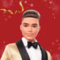 Barbie® 12in. Holiday Brunette Ken Doll - image 2
