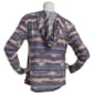 Juniors Wallflower Aztec Hacci Baja Hoodie - image 2