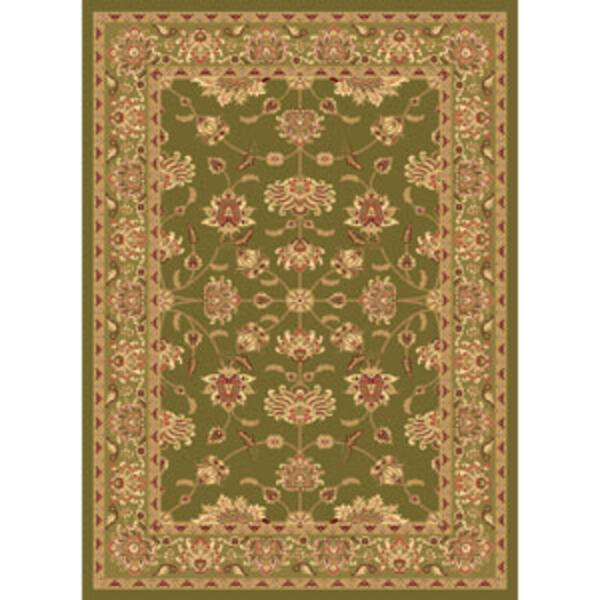 Rugs America&#40;tm&#41; New Vision Kashan Rectangle Area Rug - Moss Green - image 