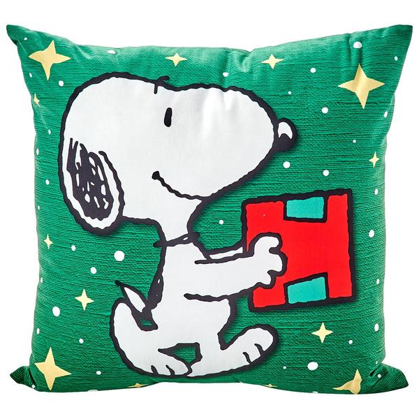 Peanuts™ Merry Christmas Gift Giving Decorative Pillow - 18x18