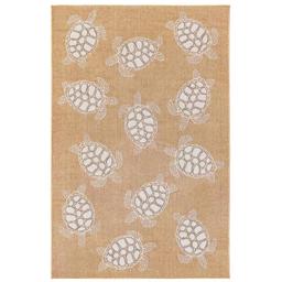 Liora Manne Carmel Seaturtles Rectangular Large Area Rug