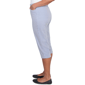 Womens Alfred Dunner Land of the Free Pinstripe Clamdiggers - image 4