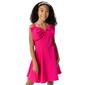 Girls &#40;7-16&#41; Rare Editions Laguna Scuba Large Bow Skater Dress - image 1
