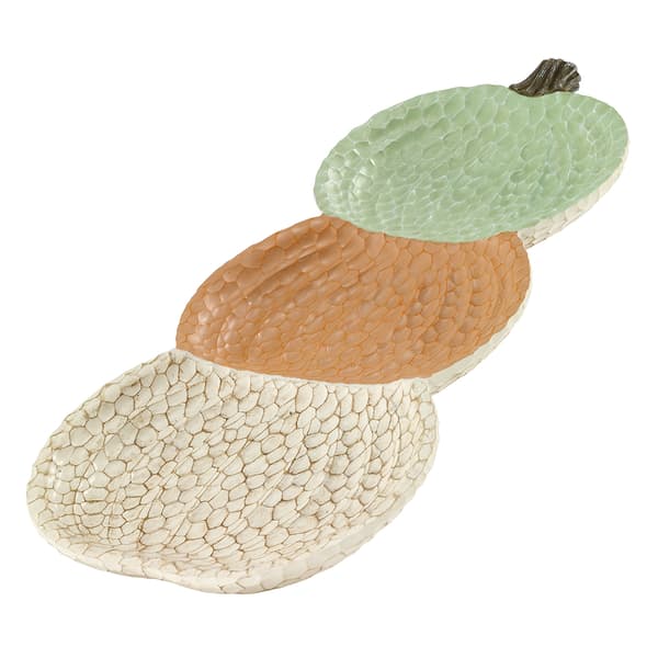 Avanti Grateful Patch Pumpkin Tray - image 
