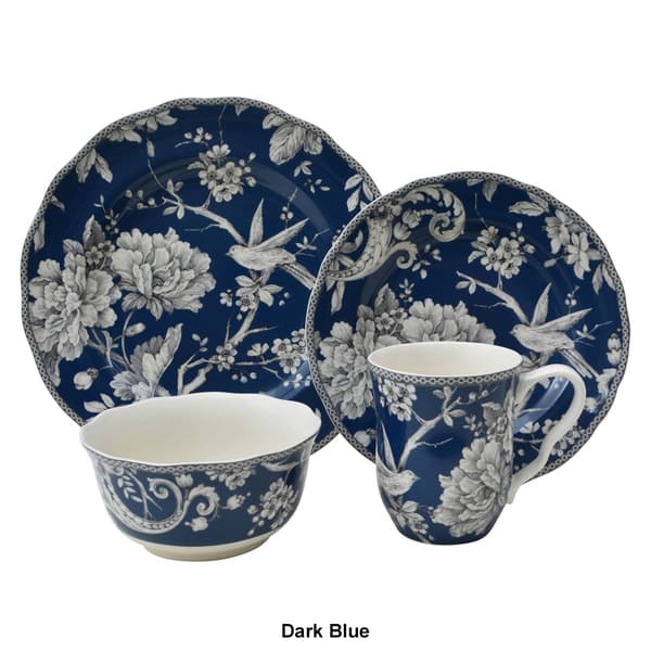 222 Fifth Adelaide 16pc. Round Dinnerware Set