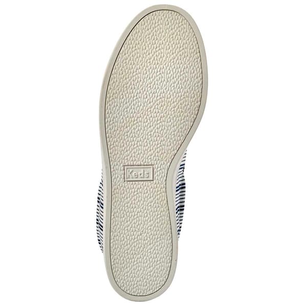 Womens Keds Crest-1 Striped Canvas Casual Shoes
