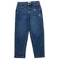 Girls (7-12) Blue Spice Barrel Jeans w/ Mini Floral Patches - image 2