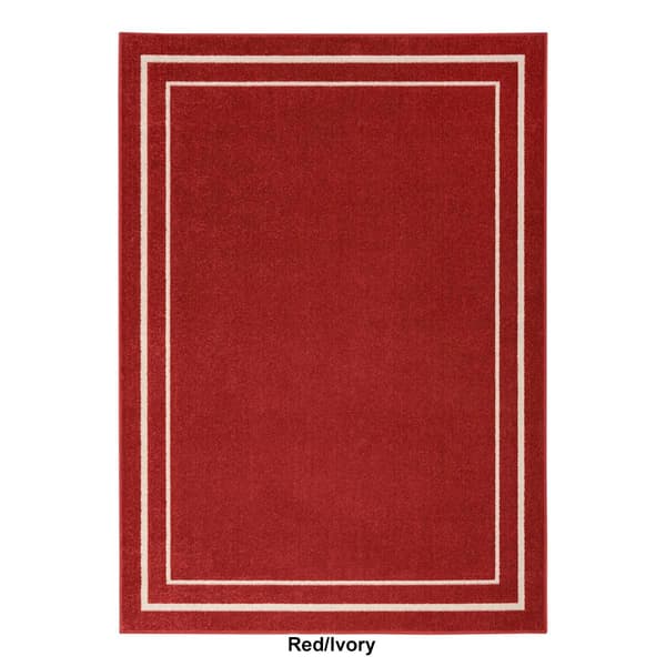 Nourison Essentials Double Border Indoor/Outdoor Large Area Rug