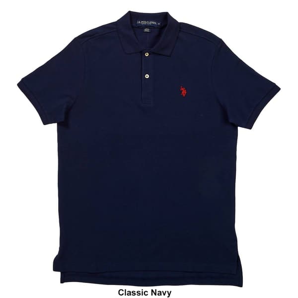 Mens U.S. Polo Assn.® Short Sleeve Pique Polo