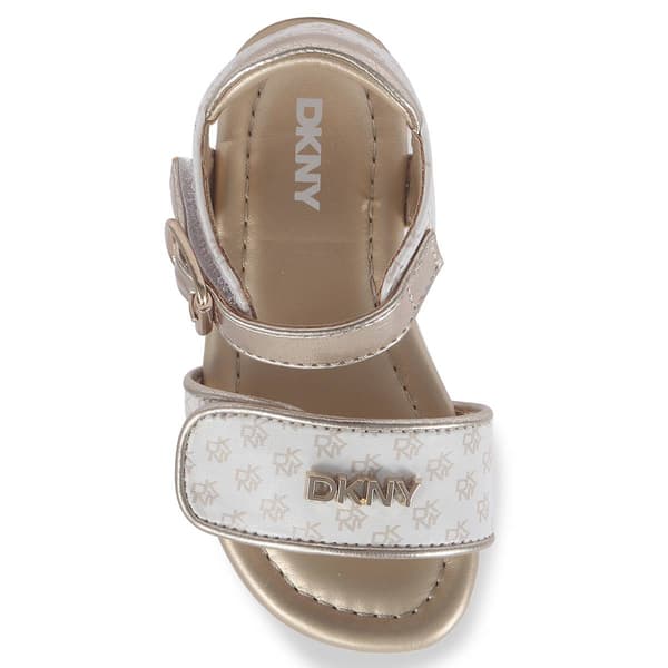 Little Girls DKNY Huston Hollyn Velcro Closure Sandals