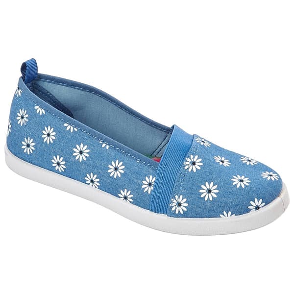 Womens Take A Walk Floral Slip On Flats