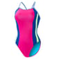 Womens Dolfin&#174; Uglies Colorblock V-Back One Piece Swimsuit - image 3