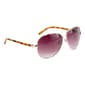 Womens O by Oscar Metal Large Aviator Sunglasses - image 1