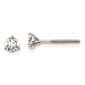 Pure Fire 14kt. White Gold 1/3ctw. Screwback Lab Diamond Earrings - image 1
