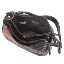 Bueno Carmel Stud Panel Shoulder Bag