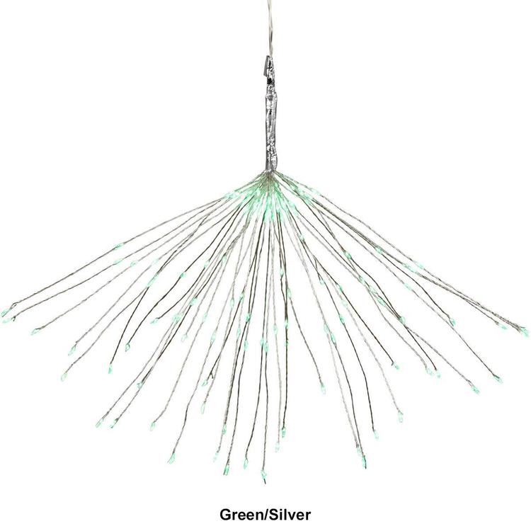 Northlight Seasonal 20in. LED Silver Branch Christmas Décor