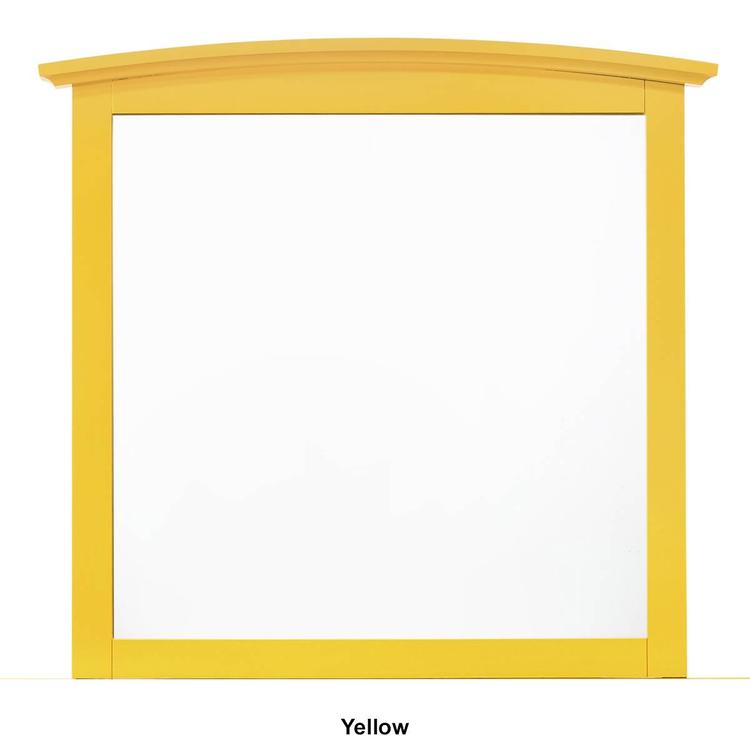 Passion Furniture Classic Rectangle Dresser Mirror - 37x35