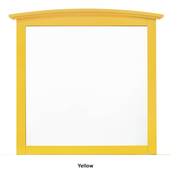 Passion Furniture Classic Rectangle Dresser Mirror - 37x35