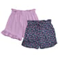 Girls &#40;7-16&#41; Insta Girl&#40;R&#41; 2pk. Ditsy Floral Yummy & Solid Shorts - image 1