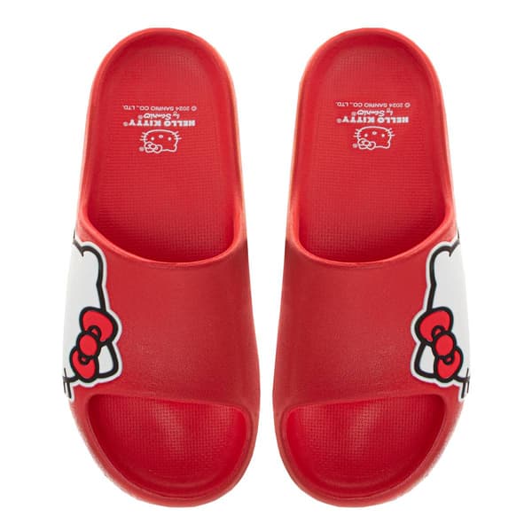 Big Girls Hello Kitty® Red Slide Sandals - Boscov's