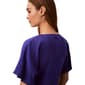 Womens Calvin Klein Short Sleeve V Neck Crepe Midi Dress - image 5