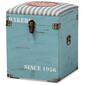 Baxton Studio Caye Wood Storage Trunk Ottoman - image 3