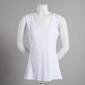Womens Runway Ready Solid Milky Tank Top - image 3