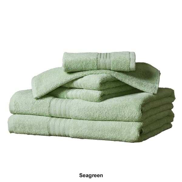 FreshFolds Cooper 6pc. Soft Cotton Classic Towel Collection