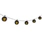 10 Light Solar Plastic Round Cage String Lights - image 1