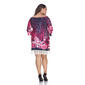 Plus Size White Mark Lenora Sheath Dress - Navy/Pink - image 2