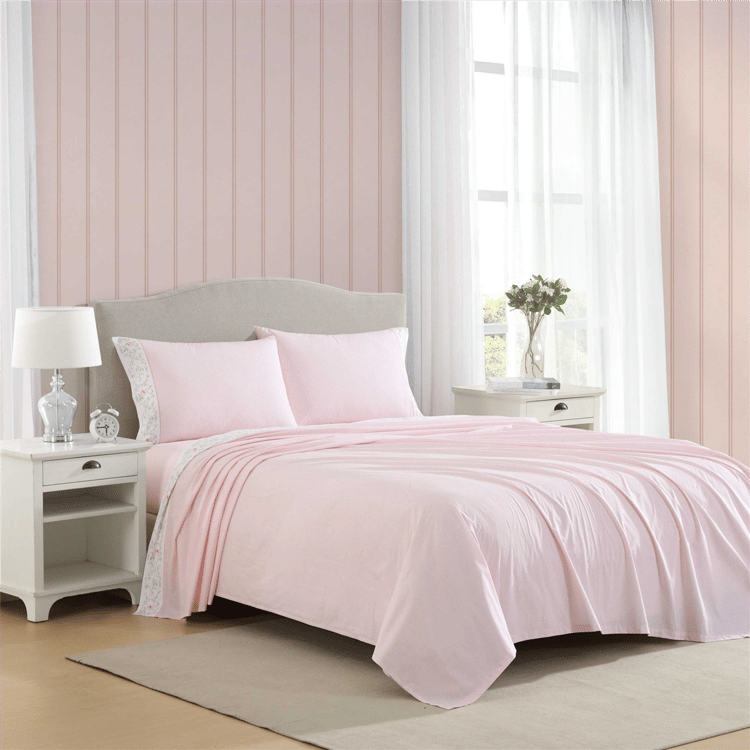 Laura Ashley® Victorian Scroll Percale Sheet Set