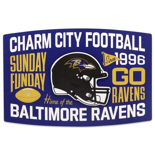 Open Road Ravens Team Layered Wood Story - image 