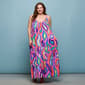 Plus Size 24/7 Comfort Apparel Multi Spaghetti Strap Dress - image 5