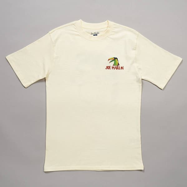 Mens Joe Marlin My Family Tree Short Sleeve Tee - Ivory Coast