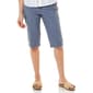 Womens Tailormade 5 Pocket Solid Bermuda Shorts - image 1