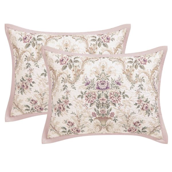 Royal Court Avant Garden 3pc. Reversible Quilt Set
