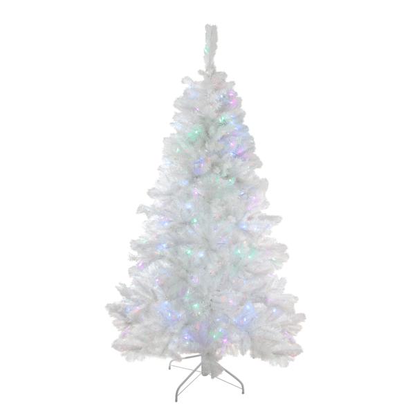 Northlight 6.5ft. Pre-Lit Iridescent Pine Christmas Tree