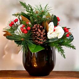 Ashley Cooper(tm) Magnolia/Berry/Pinecone/Cedar/Pine Arrangement