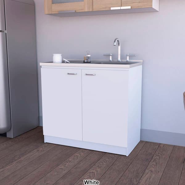 FM FURNITURE Oklahoma Utility Sink & Cabinet